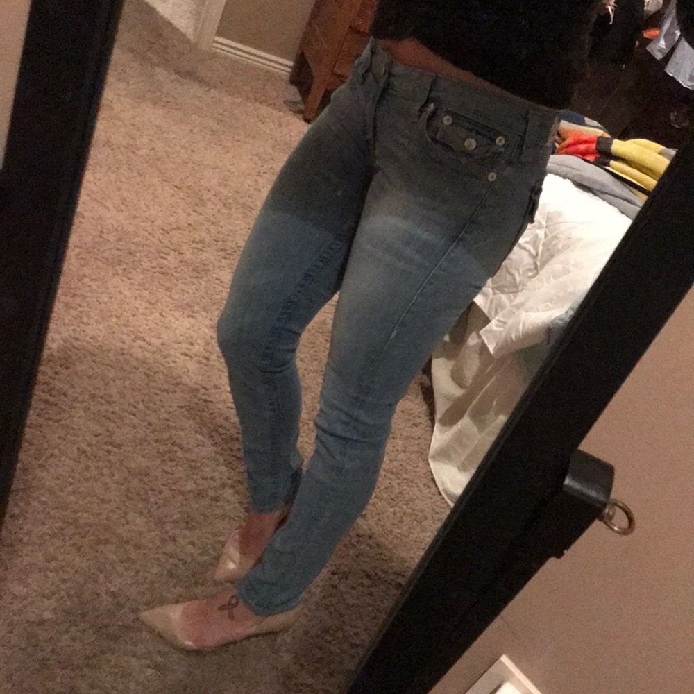 True Religion Low Rise Skinny